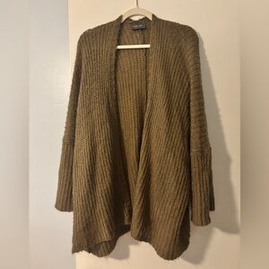 Wooden Ships Olive Mohair-Blend Cardigan, Size XS